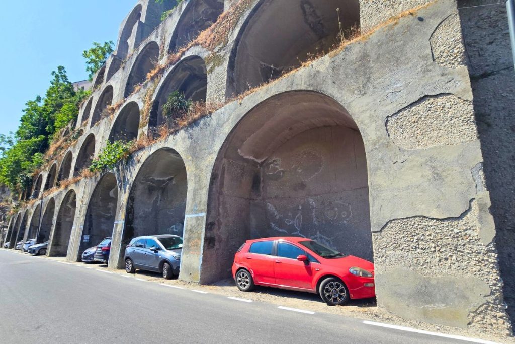 Parking in Tropea Italy