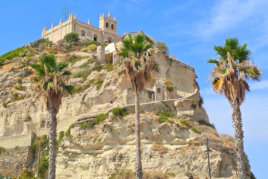 Stairs to Tropea Church Italy