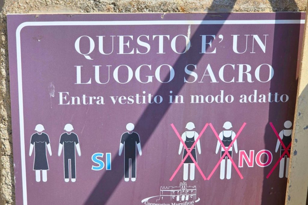 Tropea Church Dress Code Italy Calabria